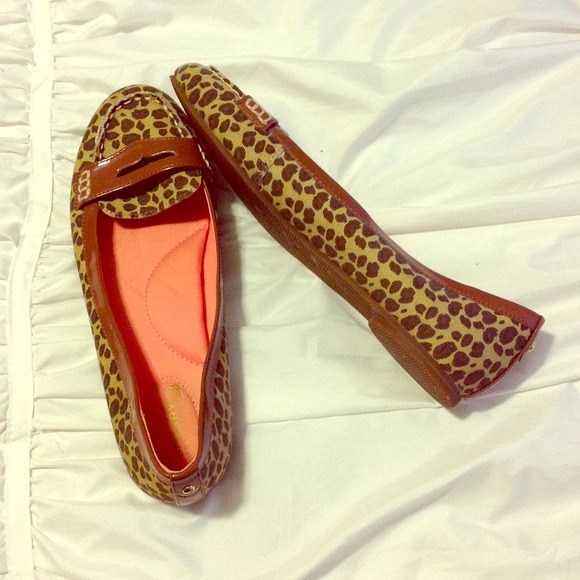 Cheetah printed Sperry Top-Siders