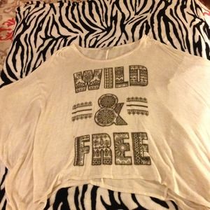 Wild and Free loose fitting tshirt