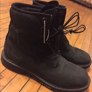Black Timberland Boots