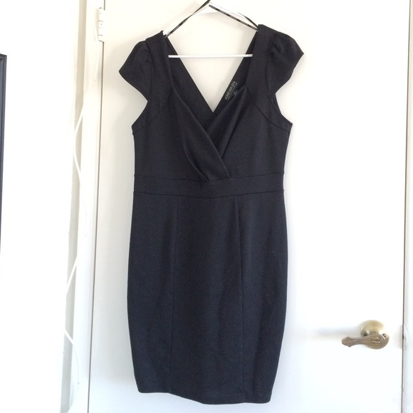 Sexy black dress