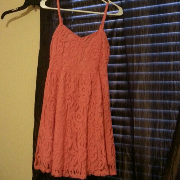 Cute Coral in color dress!!