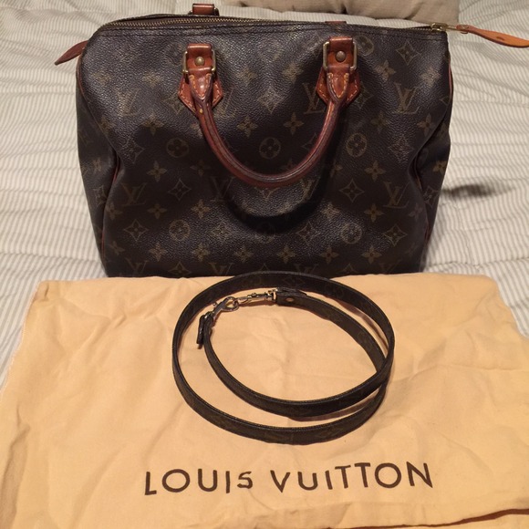 Vintage Louis Vuitton Monogram Speedy 30