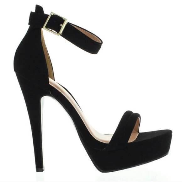 Black Suede Heels