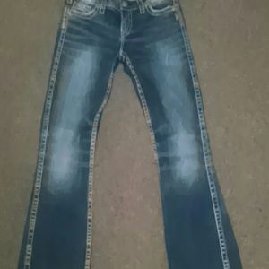Silver jeans