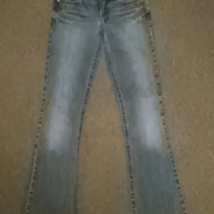 Silver jeans