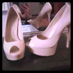 Nude shoe goes with everything