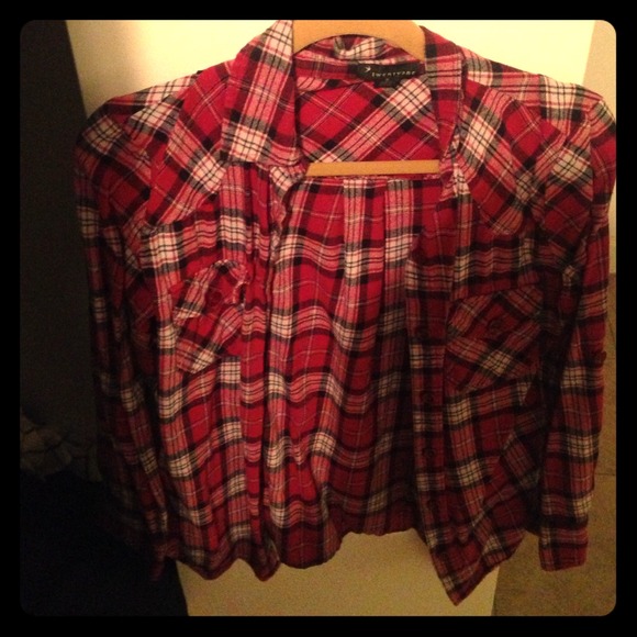 Plaid button up