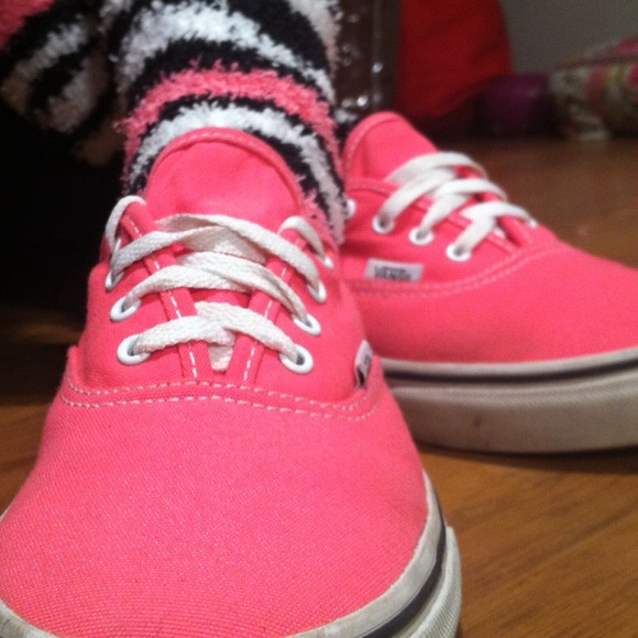 Hot pink Vans
