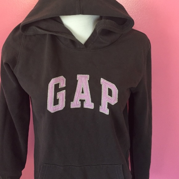 Grey and Lavender Hoodie - Picture 2 of 2