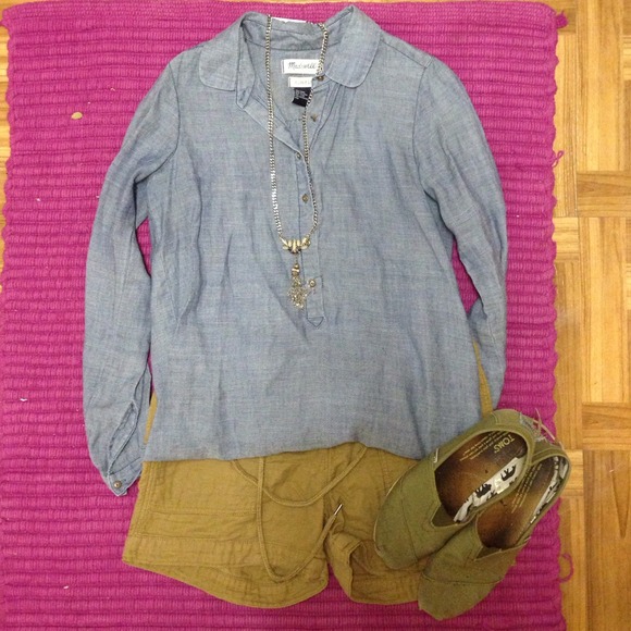Jean blouse