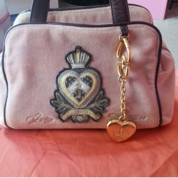 BUNDLE DEAL juicy Couture handbag &, Fur vest