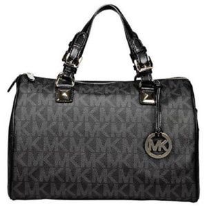 Michael Kors Large Grayson-Black