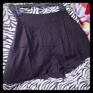 AEO Black Soft Shorts