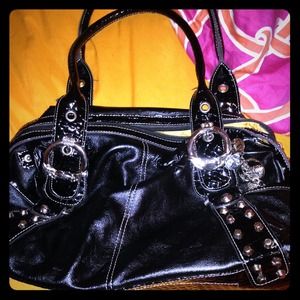 Black Kathy van Zealand purse