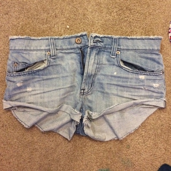 Ripped jeans shorts -lF