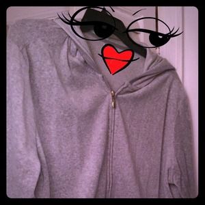 Old Navy velour zip up. Comes w/free gift.