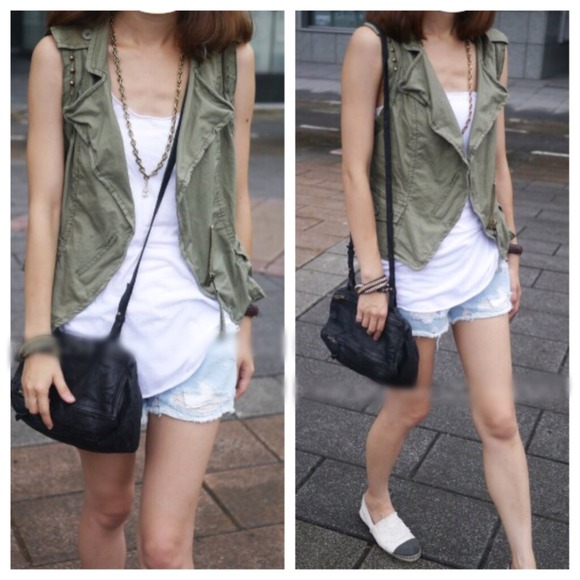 🚫SOLD🚫Brand New Military Crop Vest - Picture 3 of 4