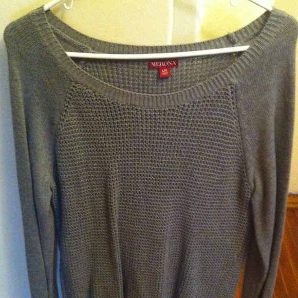 Grey sweater