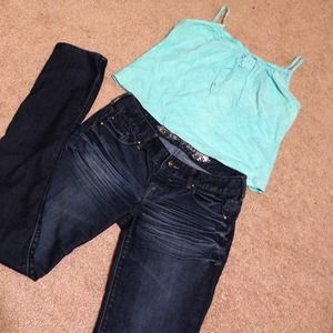 "Stella" regular fit skinny low-rise jeans