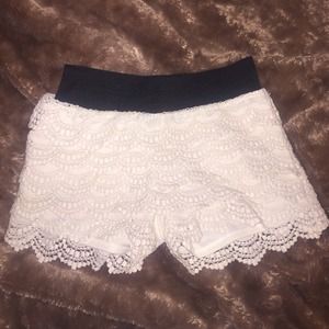 Lace shorts