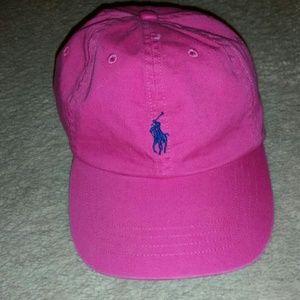 Polo pink hat