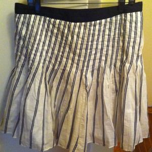 Anthropologie striped skirt