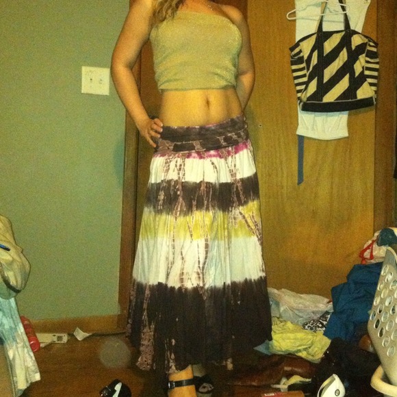 Long flowy hippie/gypsy skirt