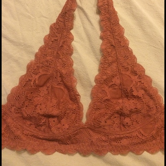 NWOT Free people lace Galloon halter bra
