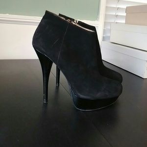 Suede Stiletto booties