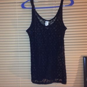 Lace Black Tank top