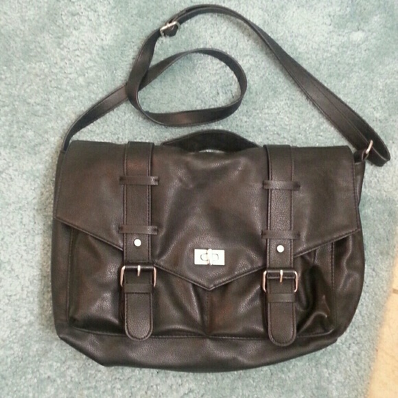 Black crossbody bag