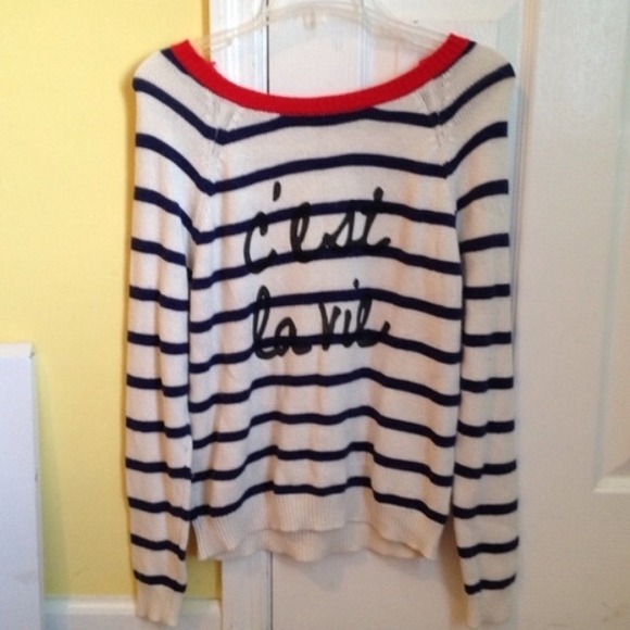Forever 21 French sweater