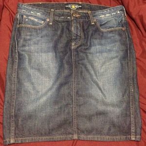 Lucky Brand Denim skirt.