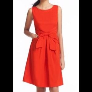 Red Kate Spade Bow Dress Sz. 8
