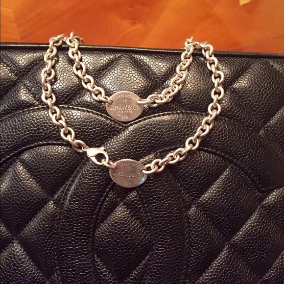 Tiffany & Co. Jewelry - Tiffany & Co necklace and bracelet