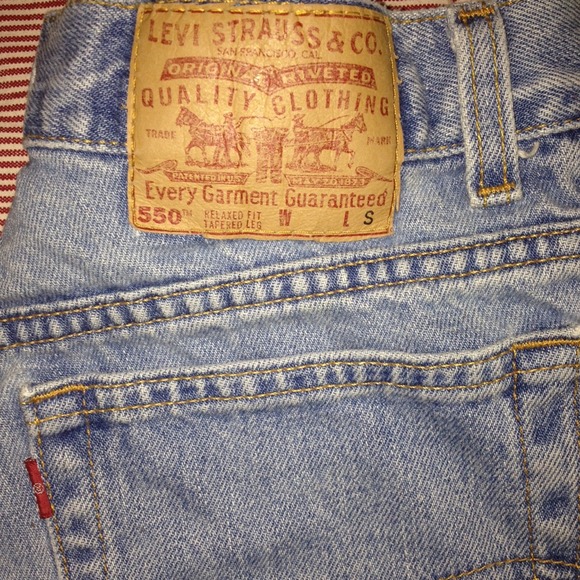 VTG Levi's 550 Jean shorts