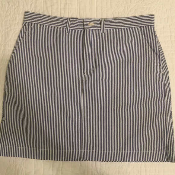 Ralph Lauren Seersucker Skirt
