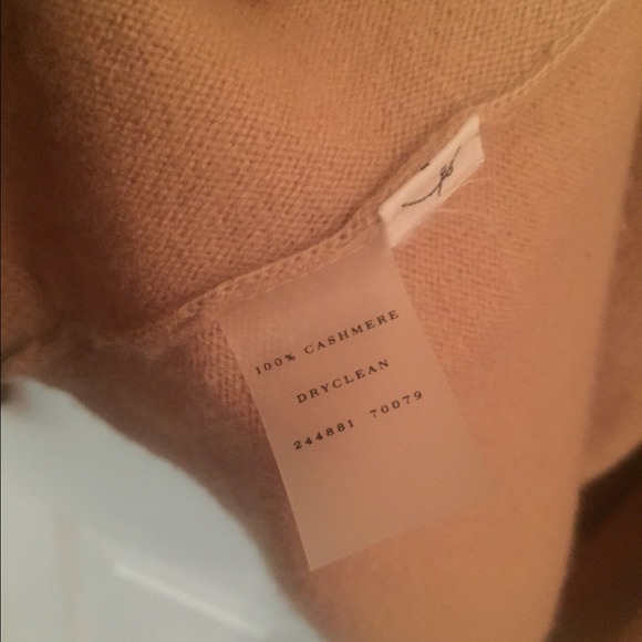 🚫Bundled🚫Ann Taylor Camel Cashmere Wrap Cardigan - Picture 4 of 4
