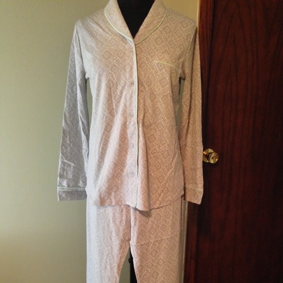 Grey & Mint Pajama Set