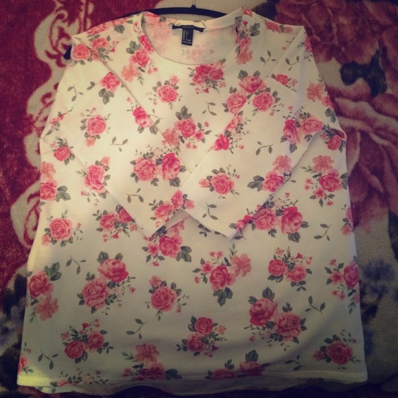 Floral Sweater
