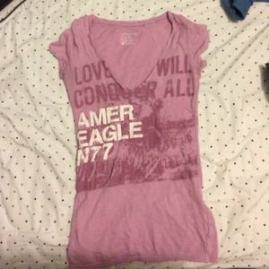 Purple American Eagle Tee!