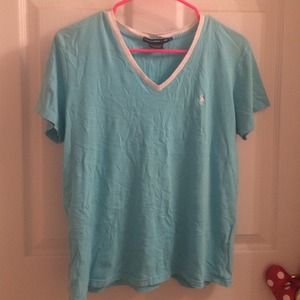 ⛔️DONATED⛔️Ladies Ralph Lauren V neck T shirt