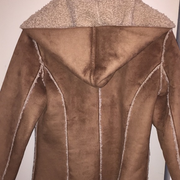 Nine West suede hooded winter coat❄️❄️❄️ - Picture 2 of 4