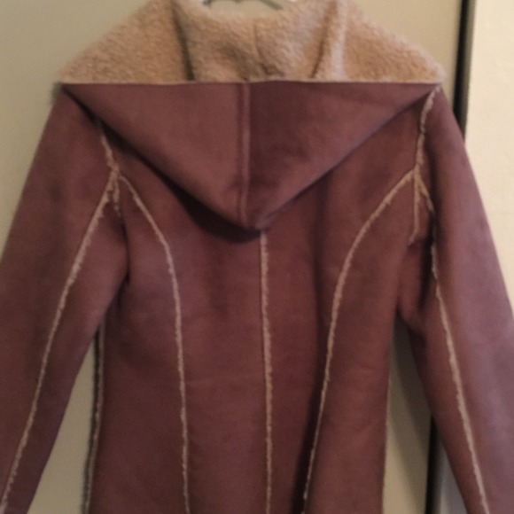 Nine West suede hooded winter coat❄️❄️❄️ - Picture 4 of 4