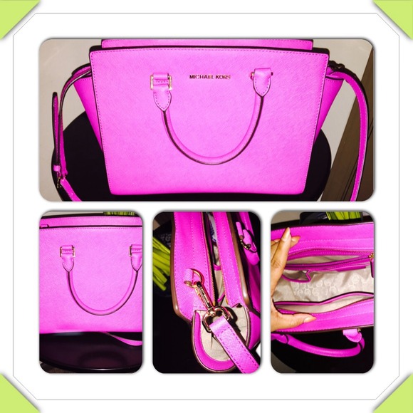 Michael Kors Handbags - Spectacular Michael Kors
'Large Selma' Zip-Top Bag