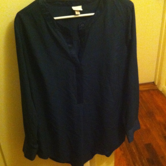 Dark green blouse