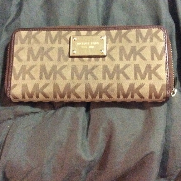 Brown/gold Michael Kors Wallet