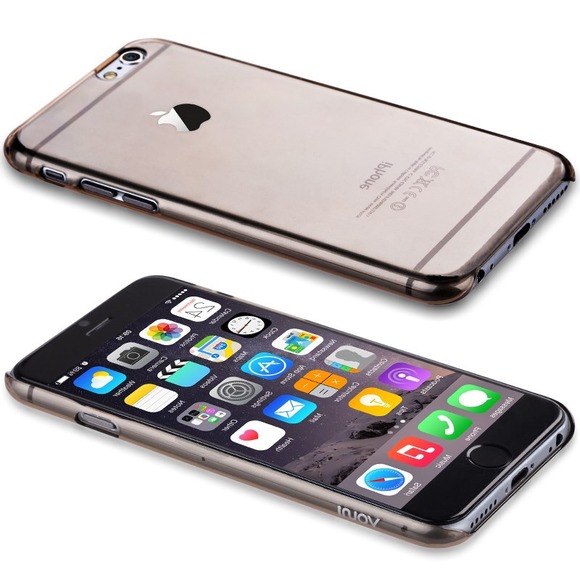 iPhone 6 Plus cover Transparent Black