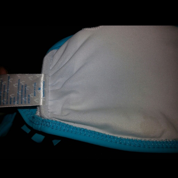 *New Never Worn Fringe Bikini in Black & Blue - Picture 3 of 3