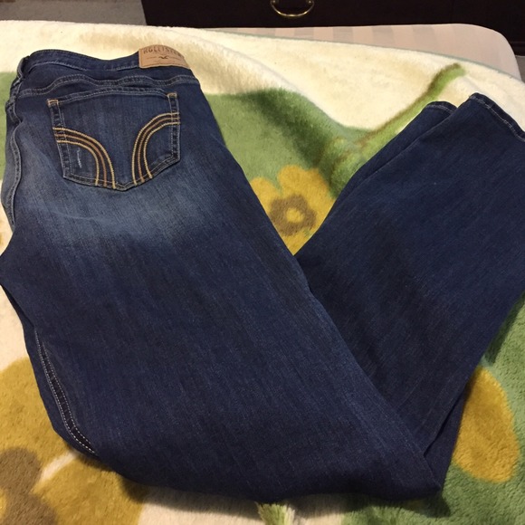 Distressed jeans
